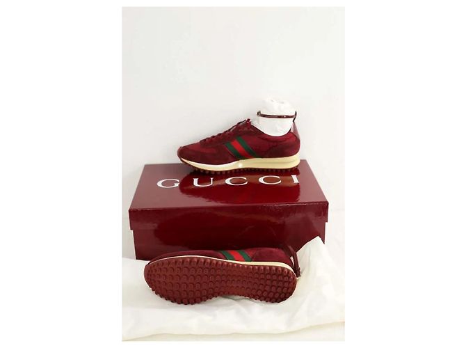 Gucci Sneakers bordeaux Bordò - vista 7