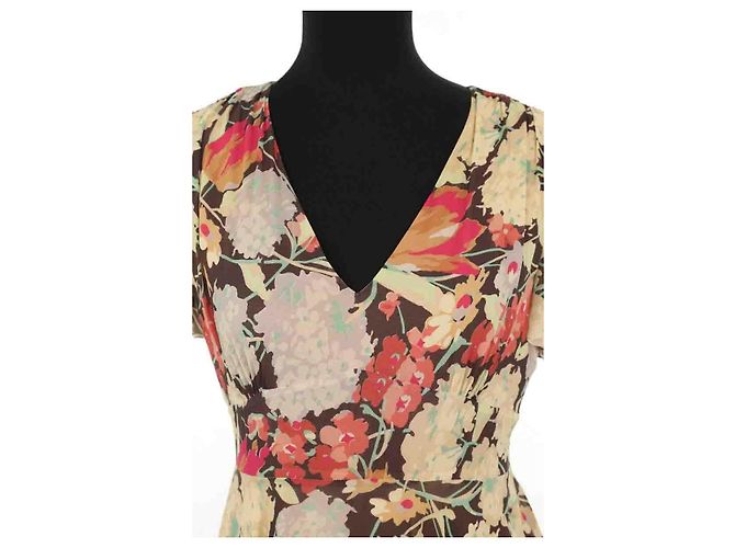 Red Valentino Abito in seta beige - vista 2