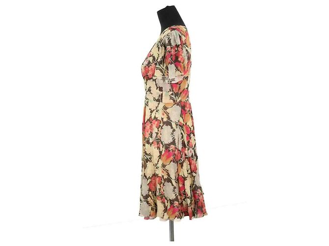 Red Valentino Abito in seta beige - vista 3