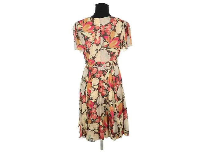 Red Valentino Abito in seta beige - vista 4