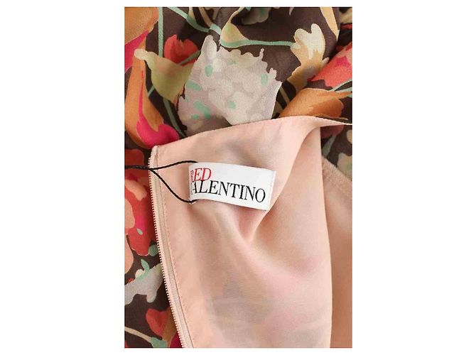 Red Valentino Abito in seta beige - vista 6