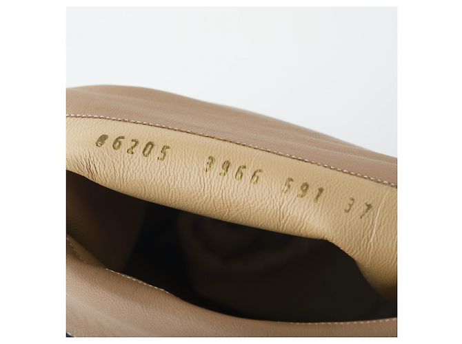 Autre Marque Botas de cuero negro Casadei - vista 4