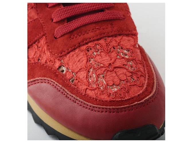 Sneakers Rockrunner Valentino Garavani Rosso - vista 4