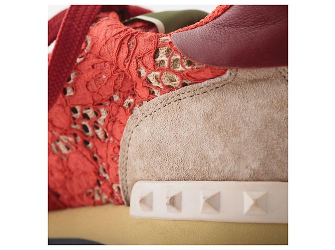 Sneakers Rockrunner Valentino Garavani Rosso - vista 5