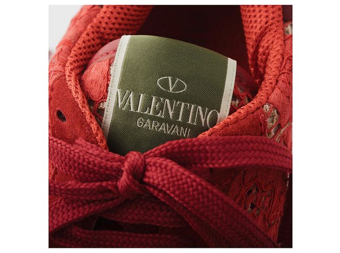 Sneakers Rockrunner Valentino Garavani Rosso - vista 7