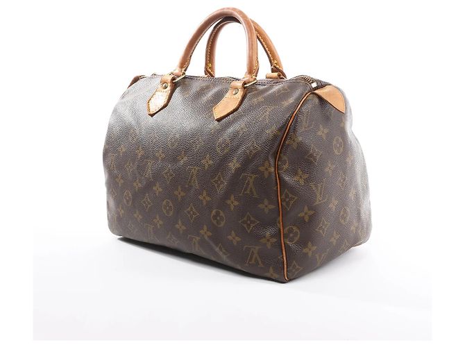Louis Vuitton Speedy 30 Monogram Canvas Handbag in Brown M41526 - view 2
