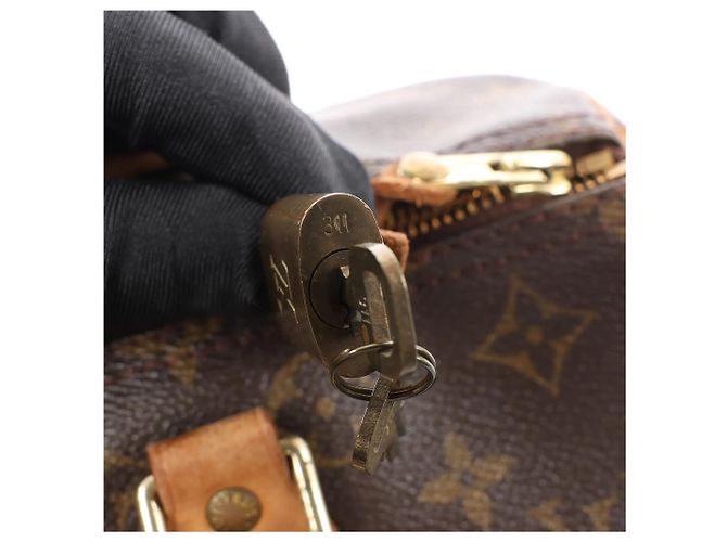 Louis Vuitton Speedy 30 Monogram Canvas Handbag in Brown M41526 - view 9