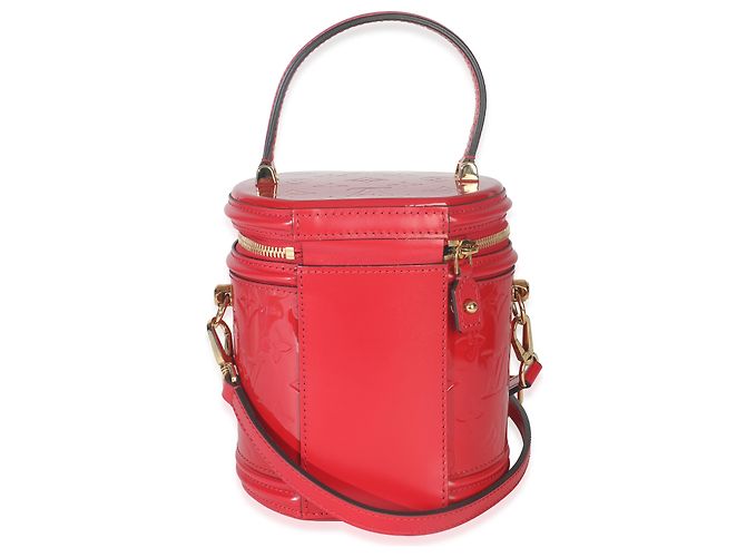 Louis Vuitton Cannes Vernis Ciliegia Rosso - vista 2