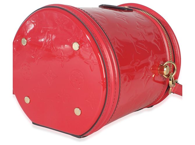Louis Vuitton Cannes Vernis Ciliegia Rosso - vista 6