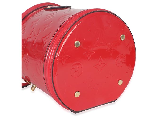 Louis Vuitton Cannes Vernis Ciliegia Rosso - vista 7