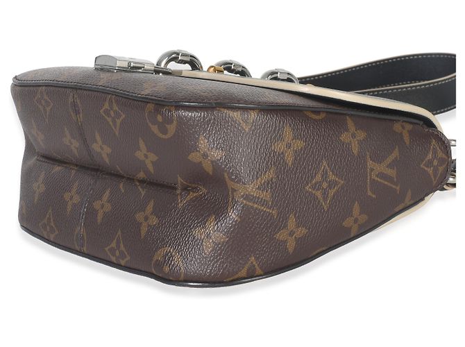 Louis Vuitton Catena It PM in Tela Monogram Nera Marrone - vista 6