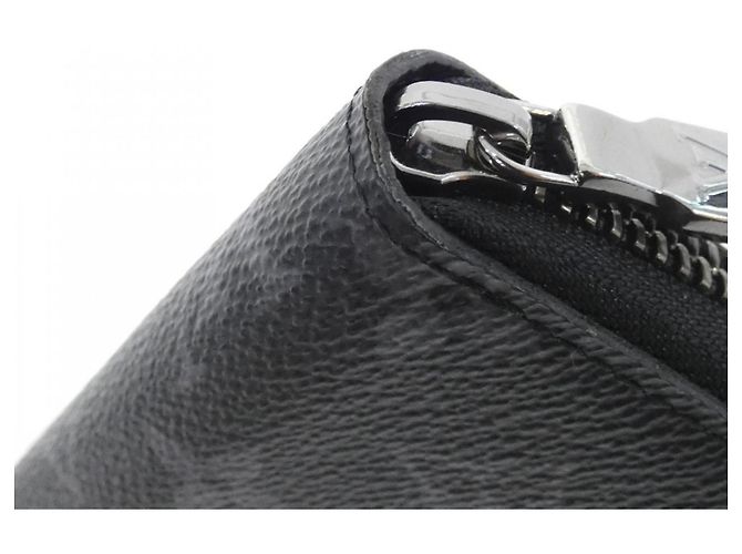 Louis Vuitton Monogram Eclipse Zippy Organizer Wallet Black - view 4