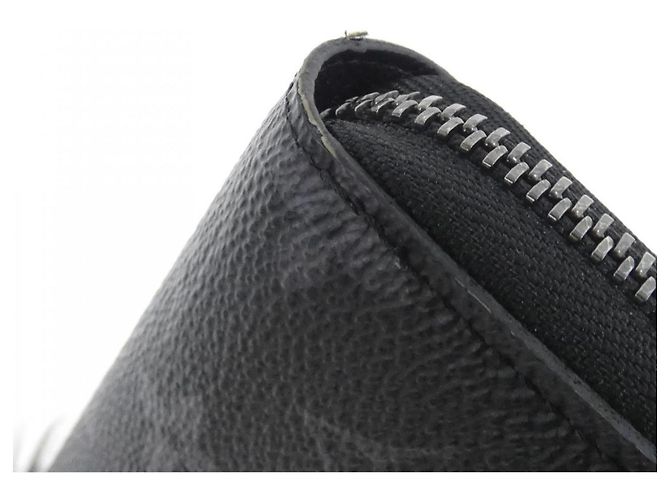 Louis Vuitton Monogram Eclipse Zippy Organizer Wallet Black - view 5