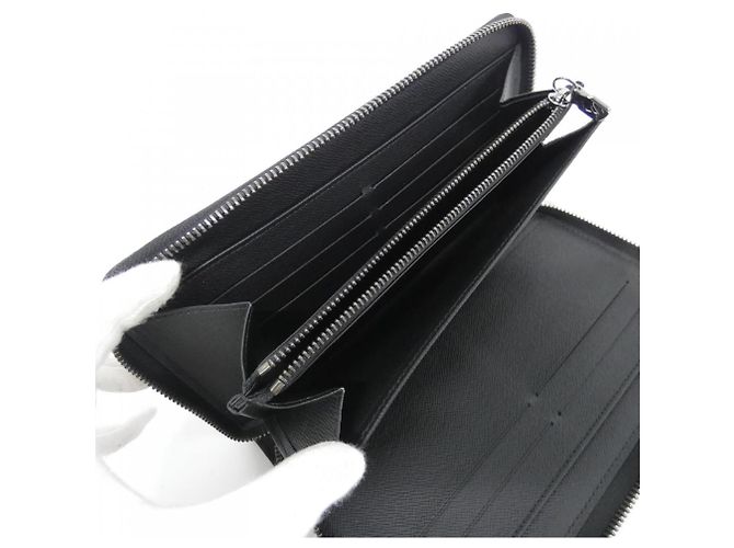 Louis Vuitton Monogram Eclipse Zippy Organizer Wallet Black - view 8
