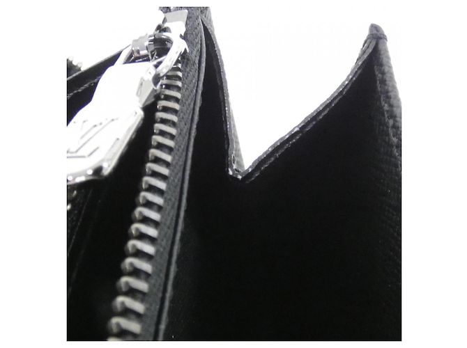 Louis Vuitton Monogram Eclipse Zippy Organizer Wallet Black - view 9