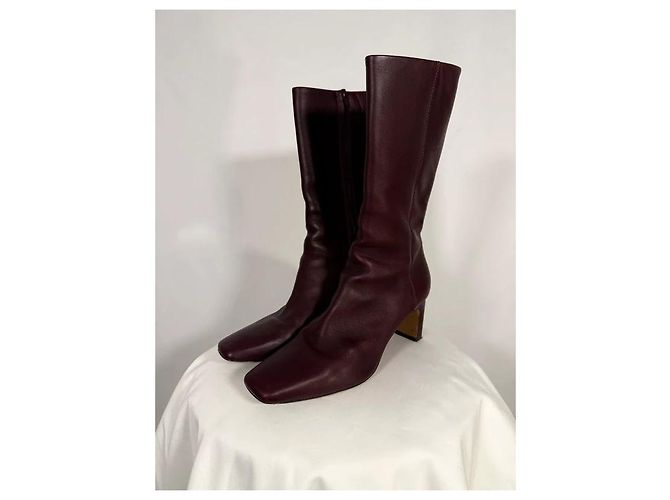Rouje Botines Elsa burdeos - vista 2