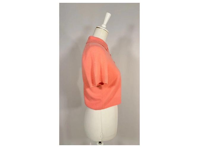 J.Crew Polo de cachemira rosa - vista 4