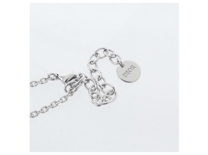 Collana Christian Dior Evolution N1680DVORS Argento Bianco - vista 3