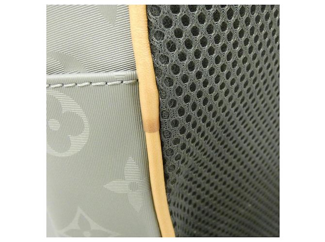 Zaino in titanio Monogram Louis Vuitton Grigio - vista 4