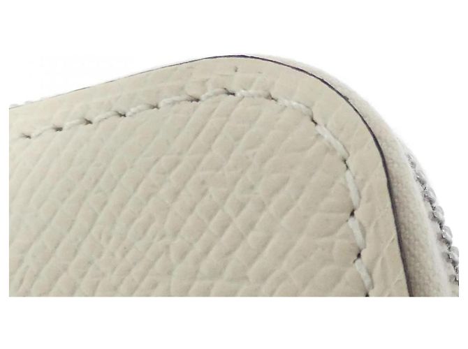 Cartera de seda LUCKY DAISY Hermès Púrpura - vista 3