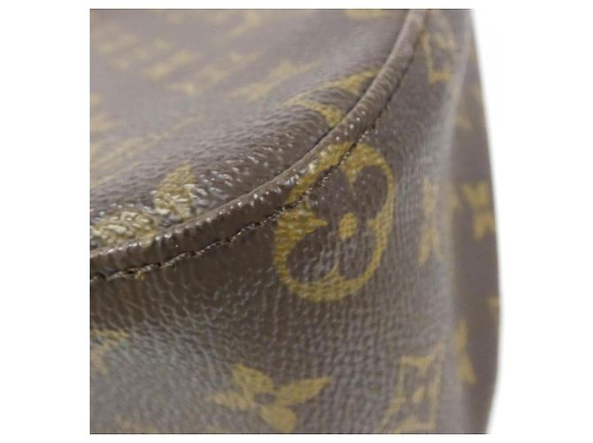 Borsa a Spalla Louis Vuitton Monogram Looping MM Marrone - vista 2