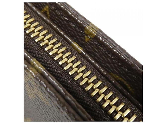 Borsa a Spalla Louis Vuitton Monogram Looping MM Marrone - vista 4