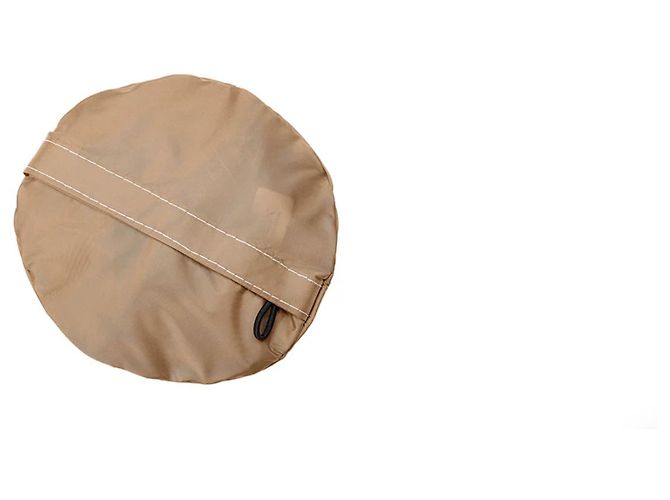 MAISON MICHEL JASON Cappello da Pioggia Pieghevole Beige Nuovo TM - vista 3