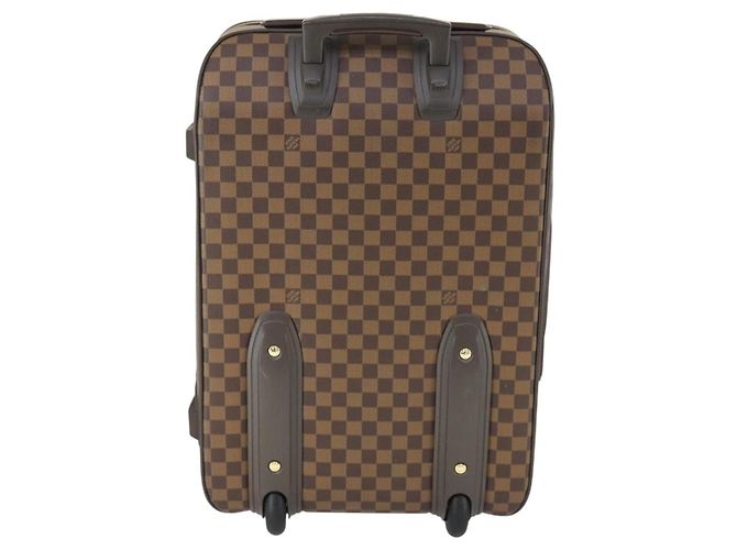 Bagaglio Pegase Damier 55 Louis Vuitton Marrone - vista 2