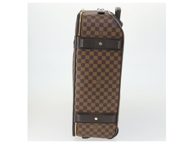 Bagaglio Pegase Damier 55 Louis Vuitton Marrone - vista 3