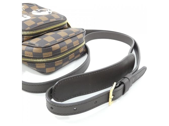 Borsa a Spalla Amazon Damier Friendship Louis Vuitton Damier ebene - vista 4