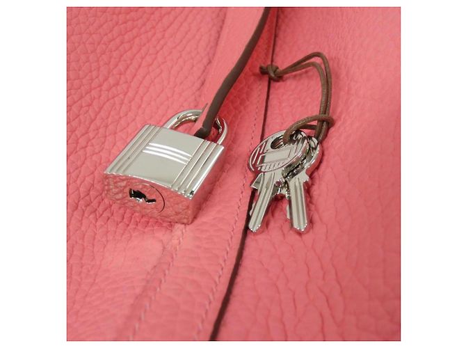 Borsa Hermès Picotin Lock MM Rosa - vista 3