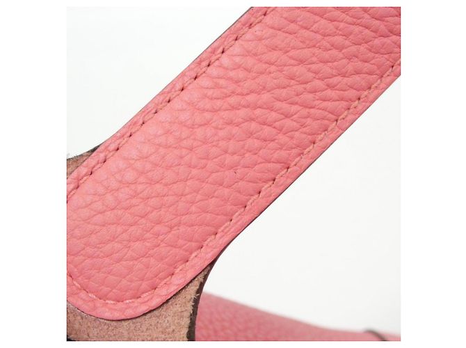 Borsa Hermès Picotin Lock MM Rosa - vista 6