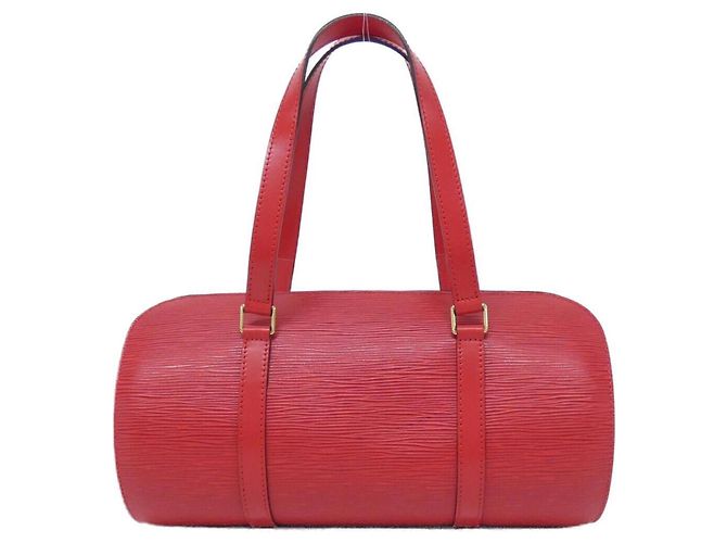 Borsa Soufflot Epi Louis Vuitton Rosso - vista 2