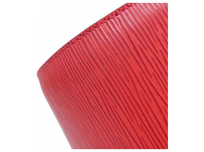 Borsa Soufflot Epi Louis Vuitton Rosso - vista 3