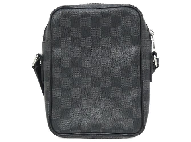 Borsa a Spalla Damier Graphite Rem di Louis Vuitton Damier ebene - vista 2