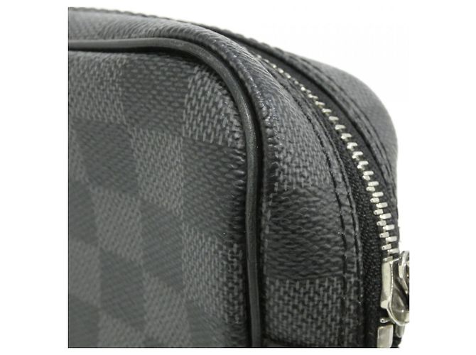 Borsa a Spalla Damier Graphite Rem di Louis Vuitton Damier ebene - vista 6