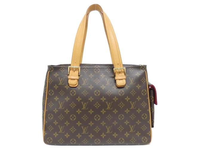 Borsa Louis Vuitton Monogram Multiply Cite Marrone - vista 2