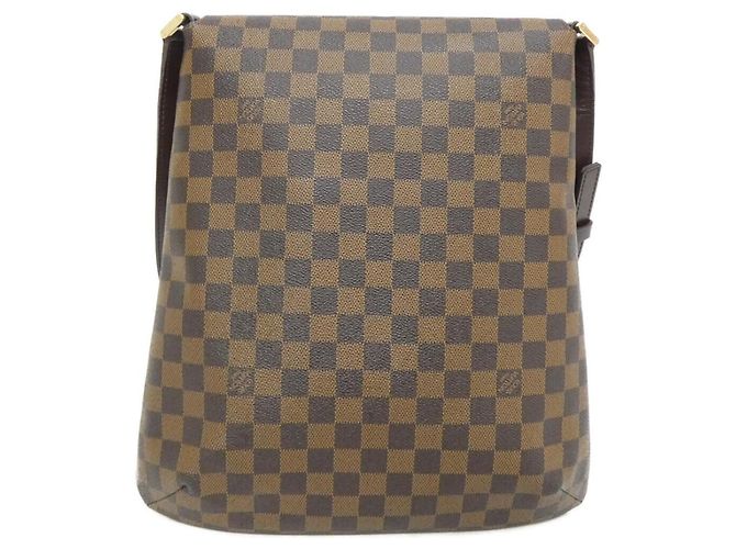 Borsa a Spalla Damier Musette Louis Vuitton Marrone - vista 2