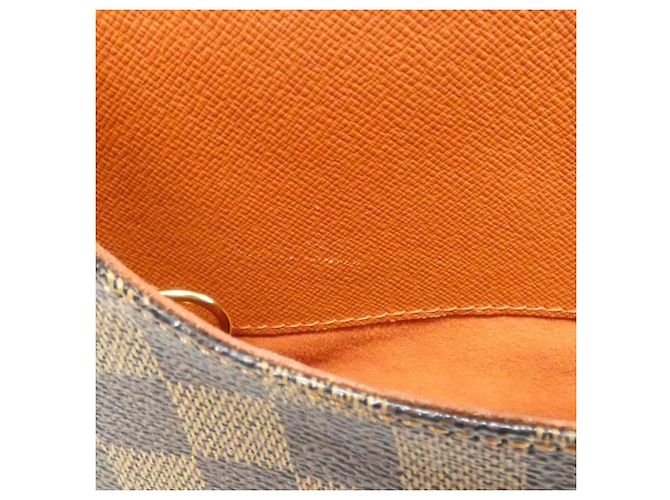 Borsa a Spalla Damier Musette Louis Vuitton Marrone - vista 7