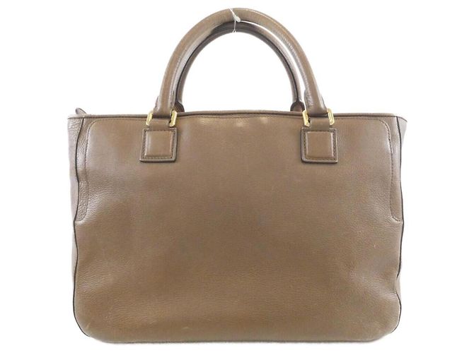 Borsa Loewe MAIA in pelle marrone - vista 2