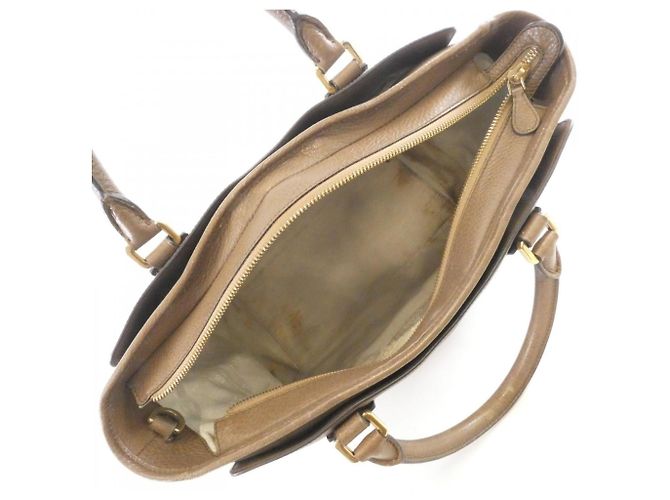 Borsa Loewe MAIA in pelle marrone - vista 9