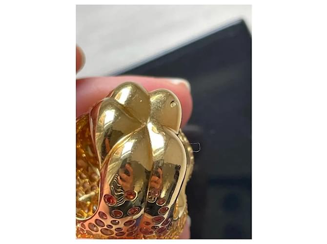 Autre Marque Anello Peperone Lorenz Bäumer Parigi D'oro Giallo - vista 12