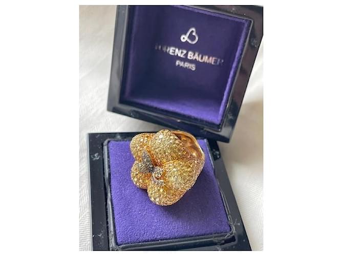 Autre Marque Anello Peperone Lorenz Bäumer Parigi D'oro Giallo - vista 16