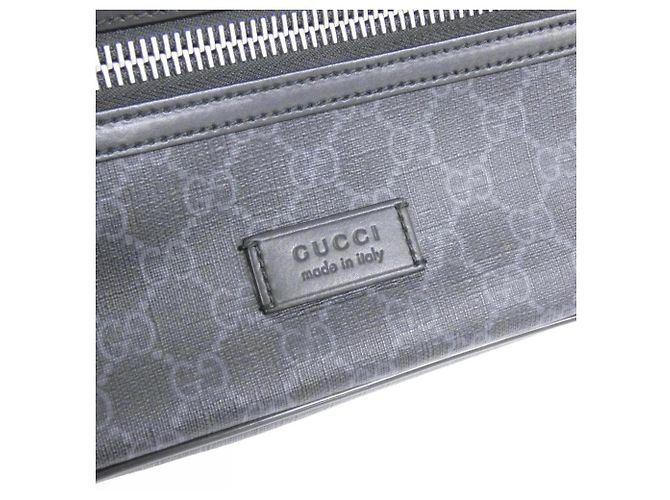 Marsupio Gucci in nero e grigio Marrone - vista 4