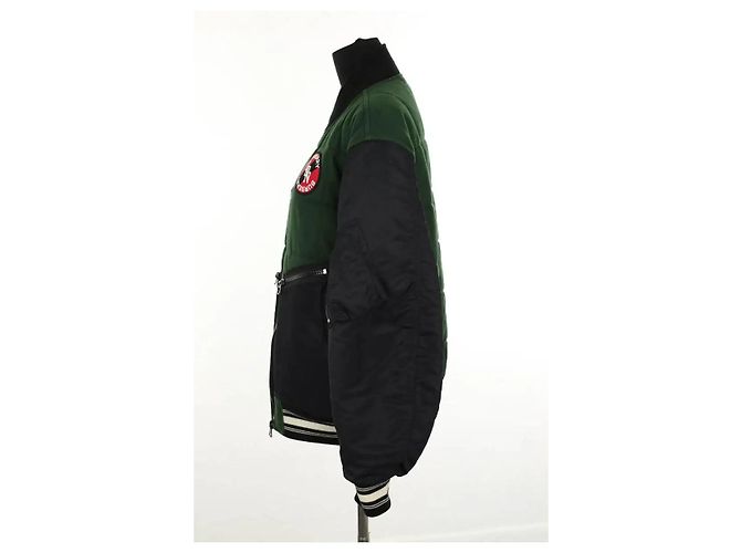 Burberry Grüne Wolljacke - Ansicht 4