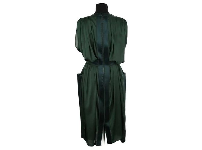Maison Rabih Kayrouz Vestito verde - vista 4