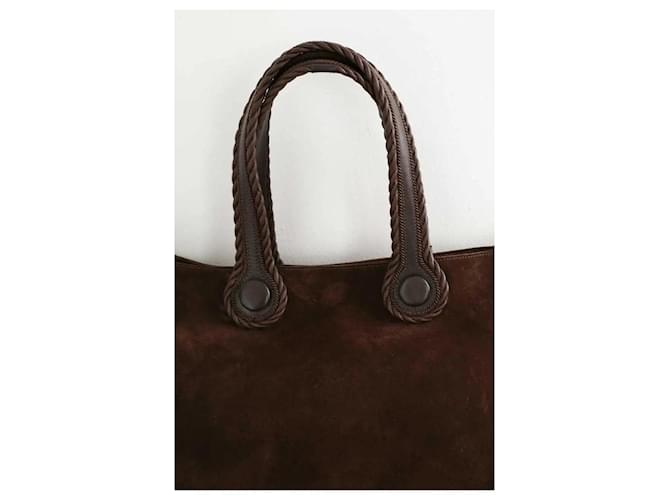 Autre Marque Borsa tote marrone - vista 2