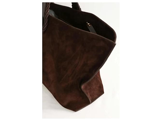 Autre Marque Borsa tote marrone - vista 3