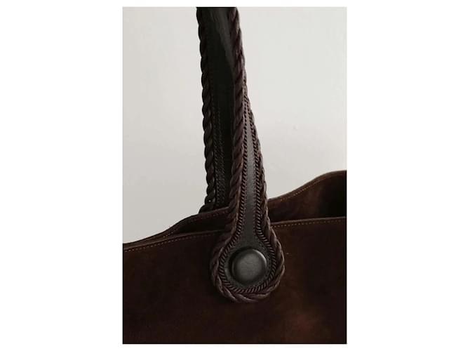 Autre Marque Borsa tote marrone - vista 5