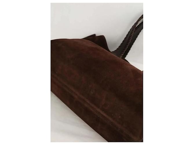 Autre Marque Borsa tote marrone - vista 6